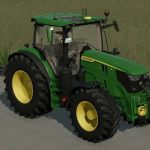 john deere 6r medium frame gen2 v1.0 fs22 2