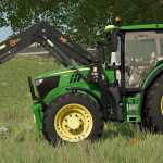 john deere 6r medium frame series 282014 2021 29 v1.0.0.0. fs22 1