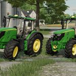 john deere 6r medium frame series 282014 2021 29 v1.0.0.0. fs22 11