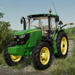 john deere 6r medium frame series 282014 2021 29 v1.0.0.0. fs22 5