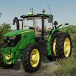 john deere 6r medium frame series 282014 2021 29 v1.0.0.0. fs22 6