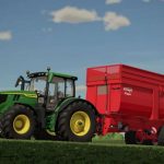 john deere 6r medium frame v1.0 fs22 2