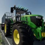 john deere 6r series edit v1.0 fs22 2