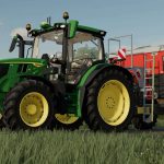 john deere 6r small frame series 2021 v1.0 fs22 5