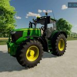 john deere 6r v1.0 fs22 6