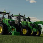 john deere 6r xtra large frame series 2017 us eu v1.0 fs22 7