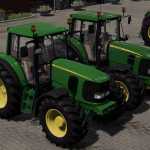 john deere 6x20 2B 6x30 pack v1.0 fs22 1