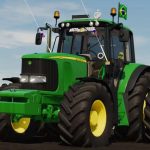 john deere 6x20 series br v1.0 fs22 2