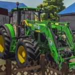 john deere 6x20 series mplift frontloader pack v1.0 fs22 1