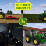 john deere 7020 series v1.0.0.1 fs22 2