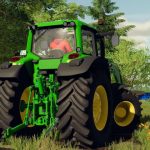 john deere 7030 premium edit suspension v1.0 fs22 4