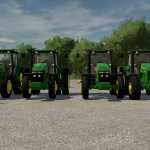 john deere 7030 series pack v1.0 fs22 1