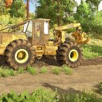 john deere 748g iii grapple skidder v1.0 fs22 2