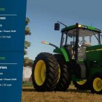 john deere 7810 row crop v1.0 fs22 3