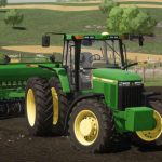 john deere 7810 row crop v1.0 fs22 4