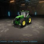 john deere 7r agribumper v1.0 fs22 2