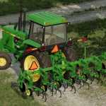 john deere 825 row crop cultivator fs22 4