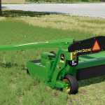 john deere 835 moco mower v1.0 fs22 1