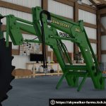 john deere 840 frontloader v1.0 fs22 2