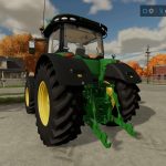 john deere 8r 2016 v1.0 fs22 8