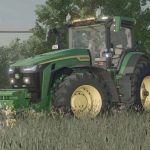 john deere 8r edit v1.0 fs22 2