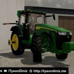 john deere 8r us spec 282020 2B 29 v1.0.1.1 fs22 2