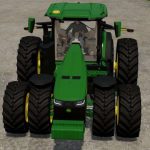 john deere 8r with north american wheels v1.0.0.1 fs22 5