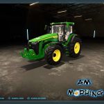 john deere 8r with simpleic v1.0 fs22 4