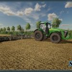 john deere 8r with simpleic v1.0 fs22 6