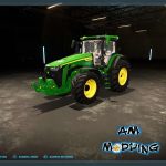 john deere 8r with simpleic v1.0 fs22 7