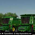 john deere 9400 9500 combines v1.0 fs22 1