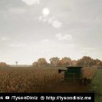 john deere 9600 combine v1.0 fs22 2