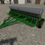 john deere b 12ft grain drill v1.0 fs22 3