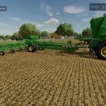 john deere big m 450 mower v1.0 fs22 2