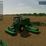 john deere big m 450 mower with pto v1.1 fs22 2