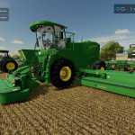 john deere big m 450 mower with pto v1.1 fs22 3