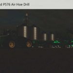 john deere c850 air cart and p576 air hoe drill v1.0 fs22 2