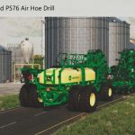 john deere c850 air cart and p576 air hoe drill v1.0 fs22 3