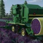 john deere cs 690 and 606sh 608sh lavender v1.0 fs22 1