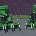 john deere cs 690 and 606sh 608sh lavender v1.0 fs22 2