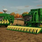 john deere cs 770 and sh8r and sh12f v2.0 fs22 2