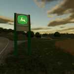 john deere dealer sign v1.0 fs22 1