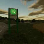 john deere dealer sign v1.1 fs22 3