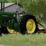 john deere model b 28v2 fixed tires 29 fs22 1