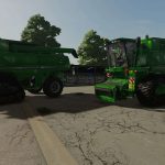 john deere s690i a 9880i sts eu grey edition camso v2.1.1 fs22 4