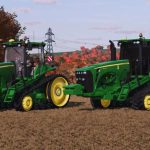 john deere series 8030t and demco sidequest 1000 1200 v1.0 fs22 1