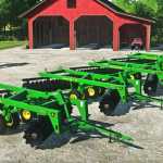 john deere series single offset disks v1.0 fs22 2