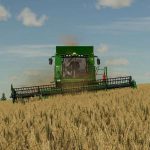 john deere t series and 600x headers v1.2 fs22 3