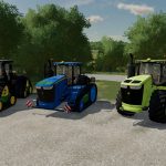 john deere tractor pack by dj modding v1.0 fs22 1