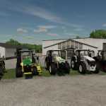 john deere tractor pack by dj modding v1.0 fs22 2